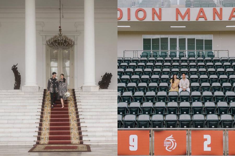 Inspirasi prewedding Erina dan Kaesang. (instagram.com/erinagudono)
