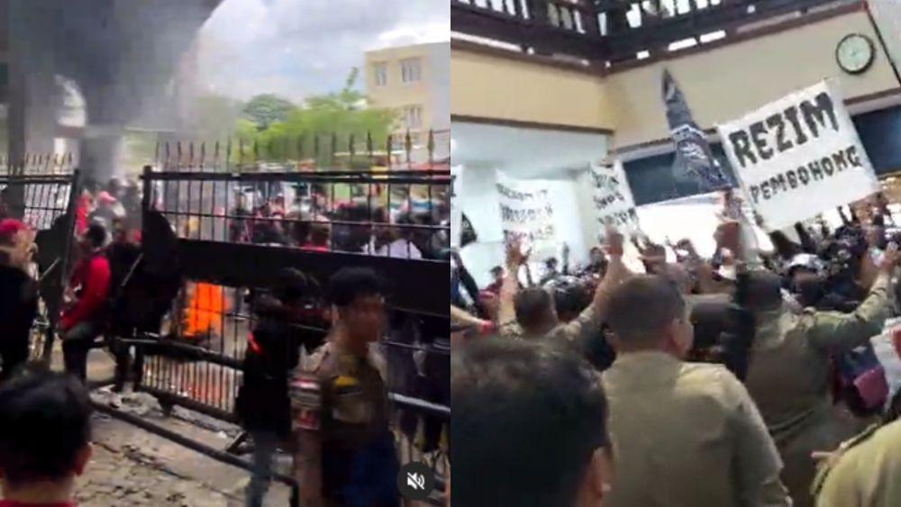 Alasan Suporter Terobos Kantor Gubernur saat Demo Stadion Mattoanging