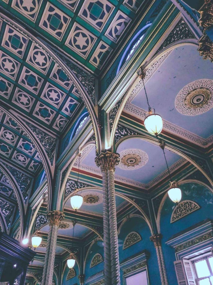 Langit-langit rumah gaya Maroko (pexels.com/amrit singh)