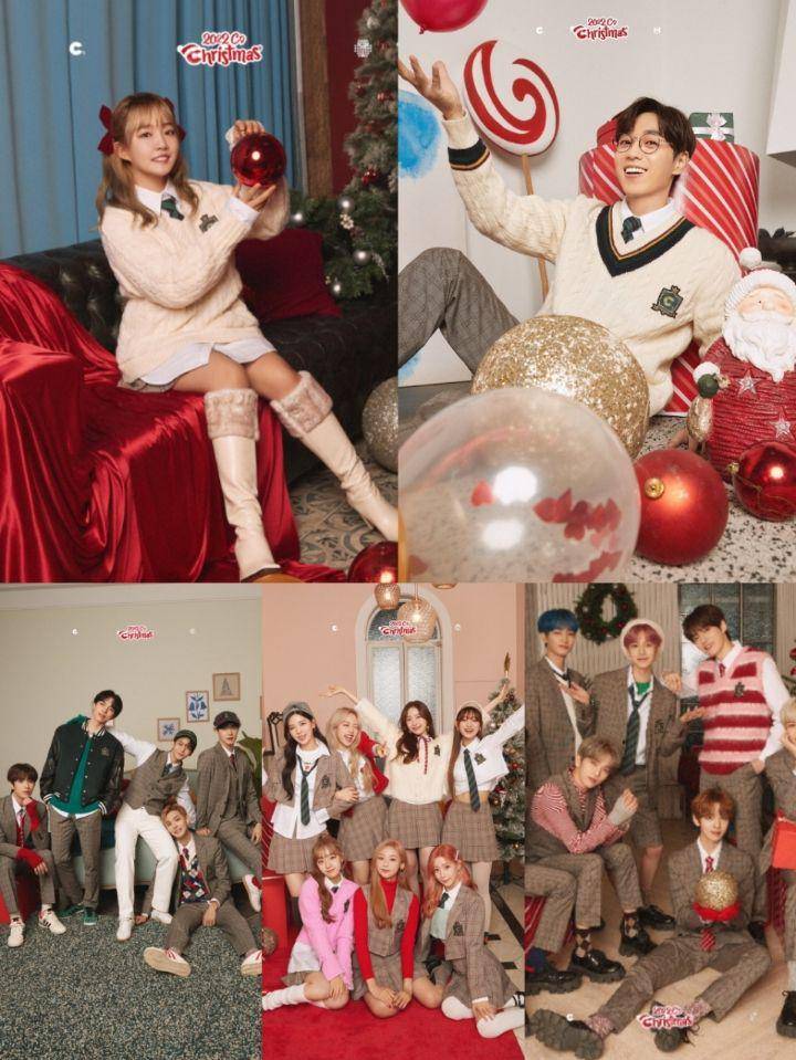 Younha, Lee Seok Hoon, CIX, Cignature dan EPEX (twitter.com/OfficialC9ent)