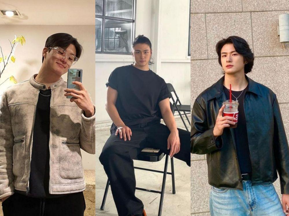 10 Ide OOTD Warna Hitam ala Shin Seung Ho, Tampil Edgy dan Karismatik