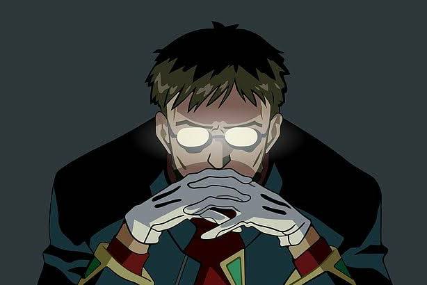 Gendo Ikari (dok. Gainax/Neon Genesis Evangelion)