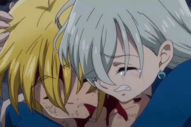 Meliodas dan Elizabeth (dok. A-1 Pictures/Nanatsu no Taizai)