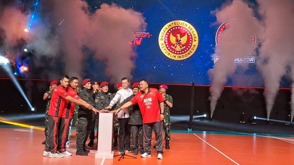 Peresmian tim voli Jakarta BIN dan Surabaya BIN Samator. (Dok. BIN)