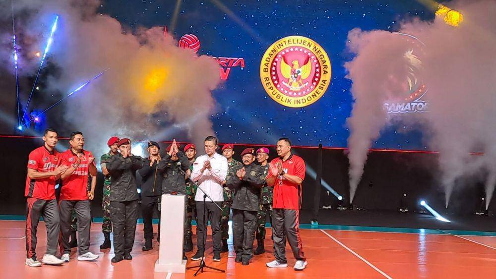 Peresmian tim voli Jakarta BIN dan Surabaya BIN Samator. (Dok. BIN)