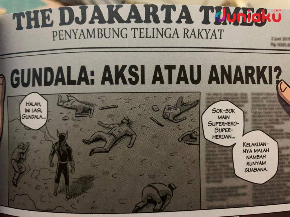 dok. Buku Komik Gundala: Son of Lightning