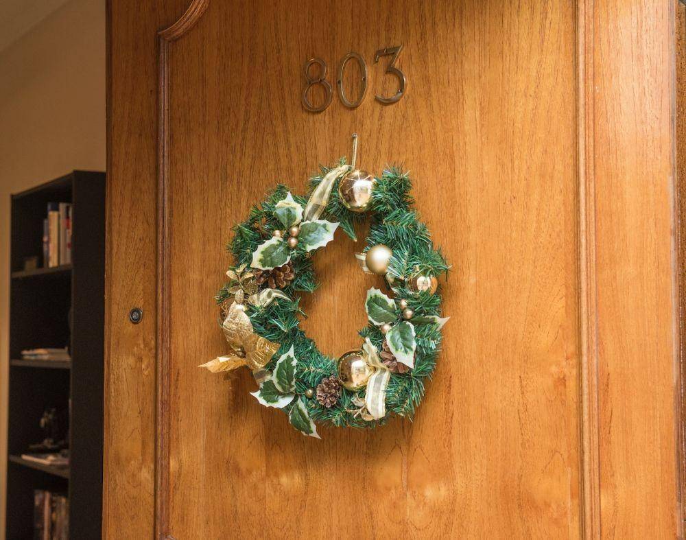 Ilustrasi Christmas wreath (pexels.com/Frans van Heerden)