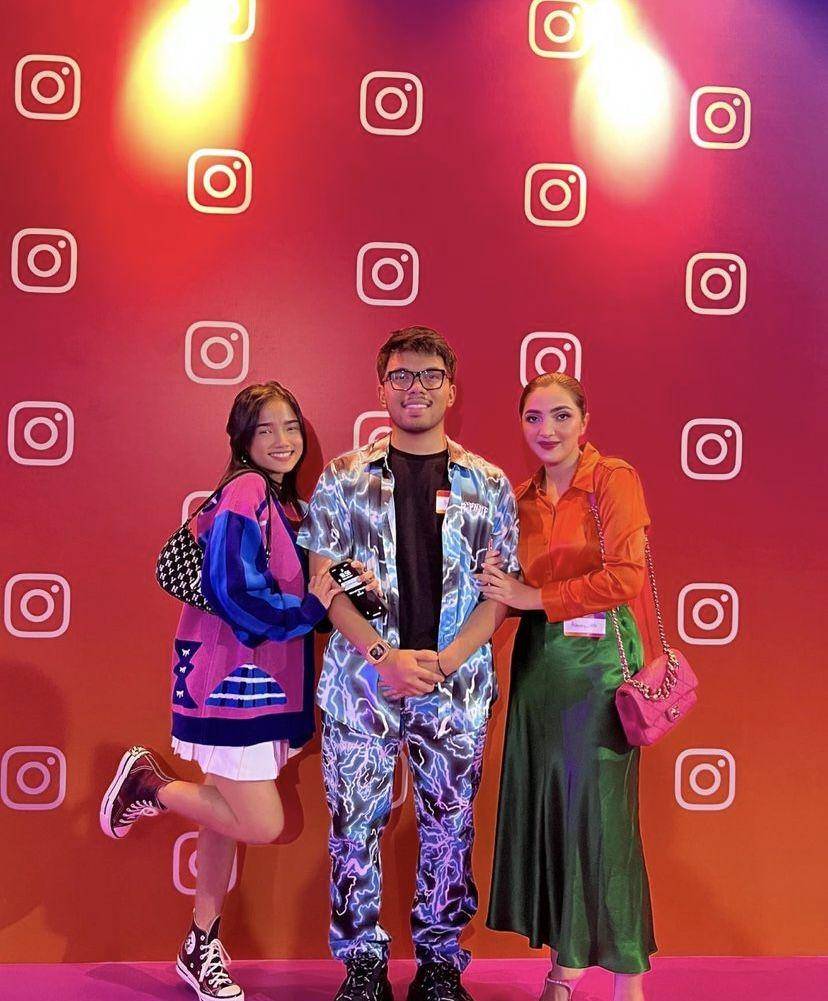 Ashanty, Fuji dan Thoriq di Your 2022 Meta from Instagram (instagram.com/ashanty_ash)