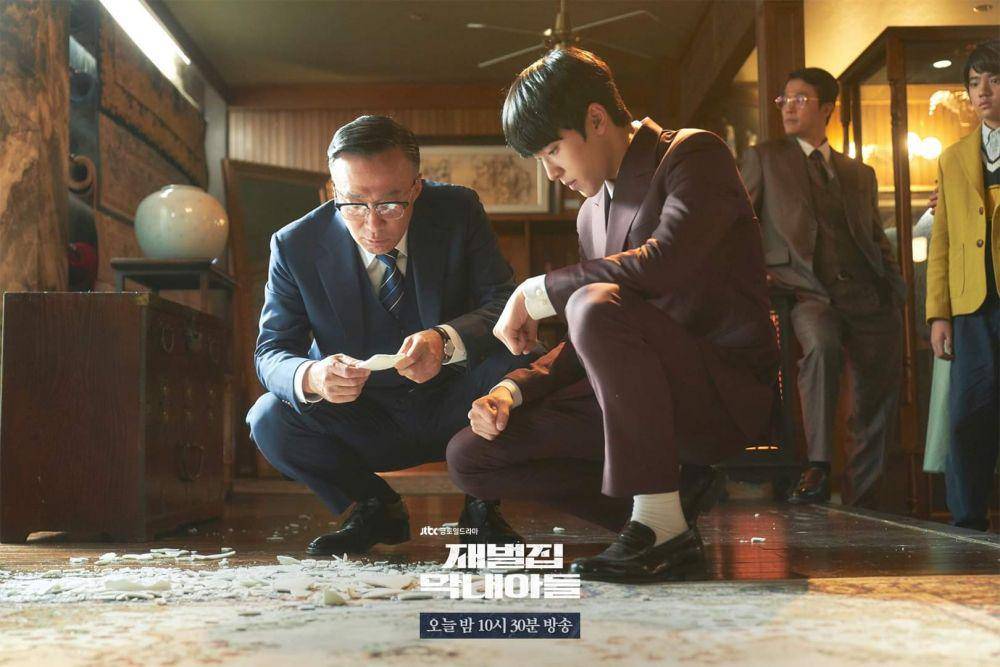 Lee Sung Min dan Moon Sung Hyun di Reborn Rich (dok. JTBC/Reborn Rich)