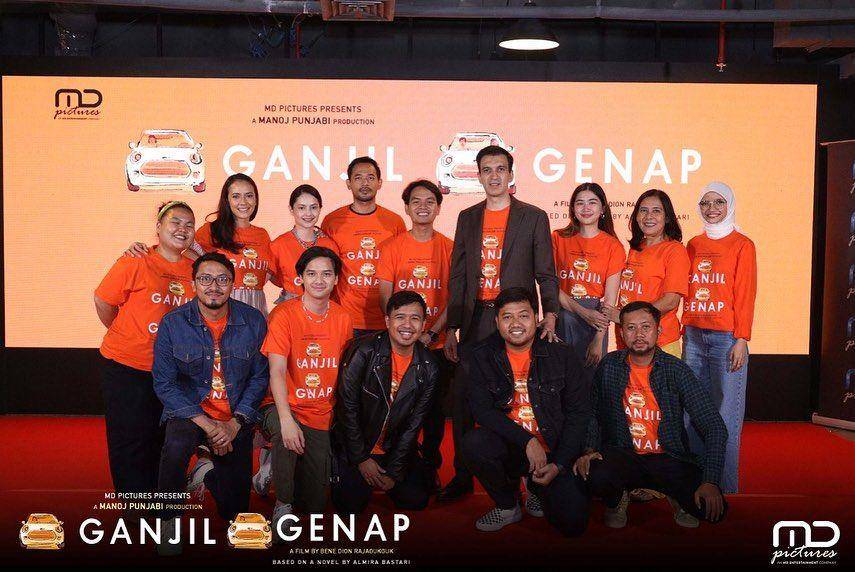 Dibalik layar film Ganjil Genap (instagram.com/ganjilgenap_md)