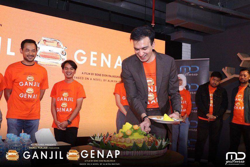 Dibalik layar film Ganjil Genap (instagram.com/ganjilgenap_md)