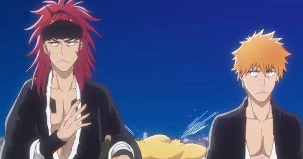 Renji dan Ichigo telah pulih dari luka-luka mereka ( Dok. Pierrot / Bleach )