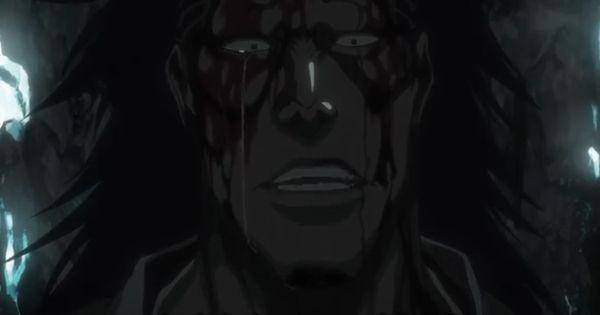 Zaraki menangis untuk pertama kalinya ( Dok. Pierrot / Bleach )