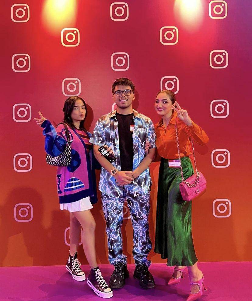 Ashanty, Fuji dan Thoriq di Your 2022 Meta from Instagram (instagram.com/ashanty_ash)