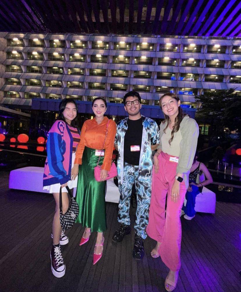 Ashanty, Fuji, Thoriq dan Nadia Alaydrus di Your 2022 Meta from Instagram (instagram.com/ashanty_ash)