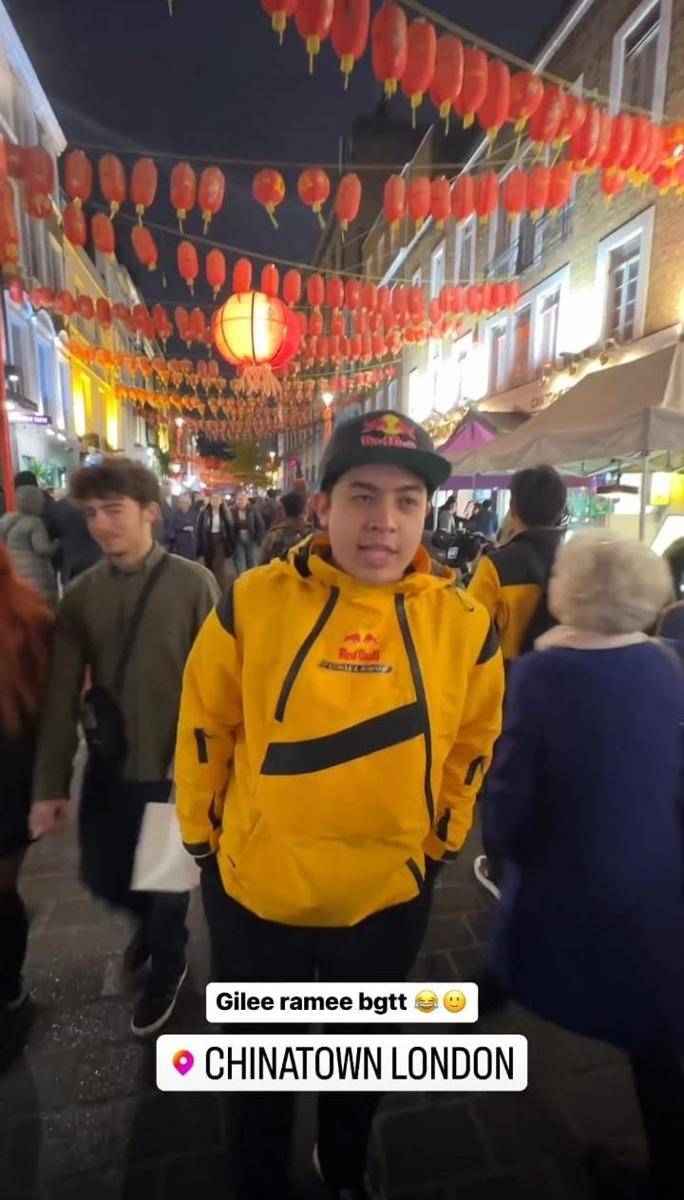 keseruan Jerome Polin di London (instagram.com/jeromepolin)