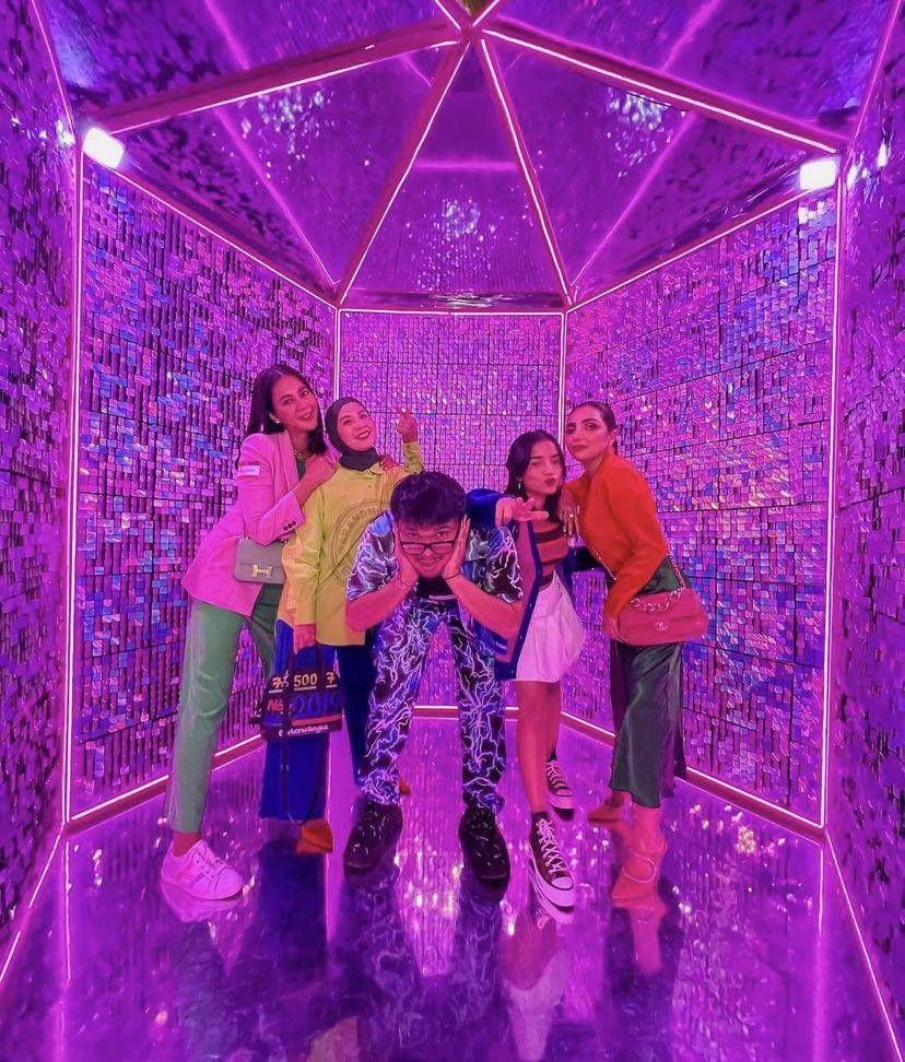 Ashanty, Fuji, Thoriq, Tya Ariestya dan Paula Verhoeven di Your 2022 Meta from Instagram (instagram.com/ashanty_ash)