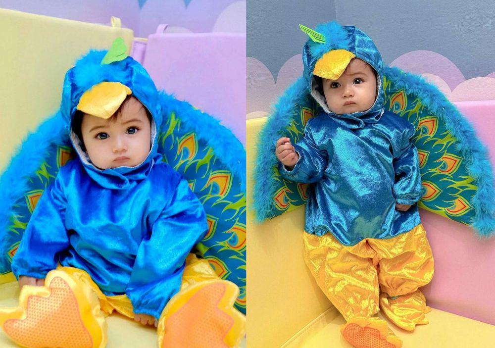 9 Potret Baby Nadlyne Aurora Cosplay Merak, Gemes Banget!