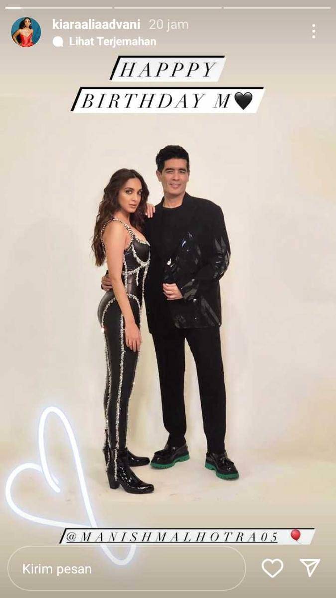 unggahan Kiara Advani (instagram.com/kiaraaliaadvani)