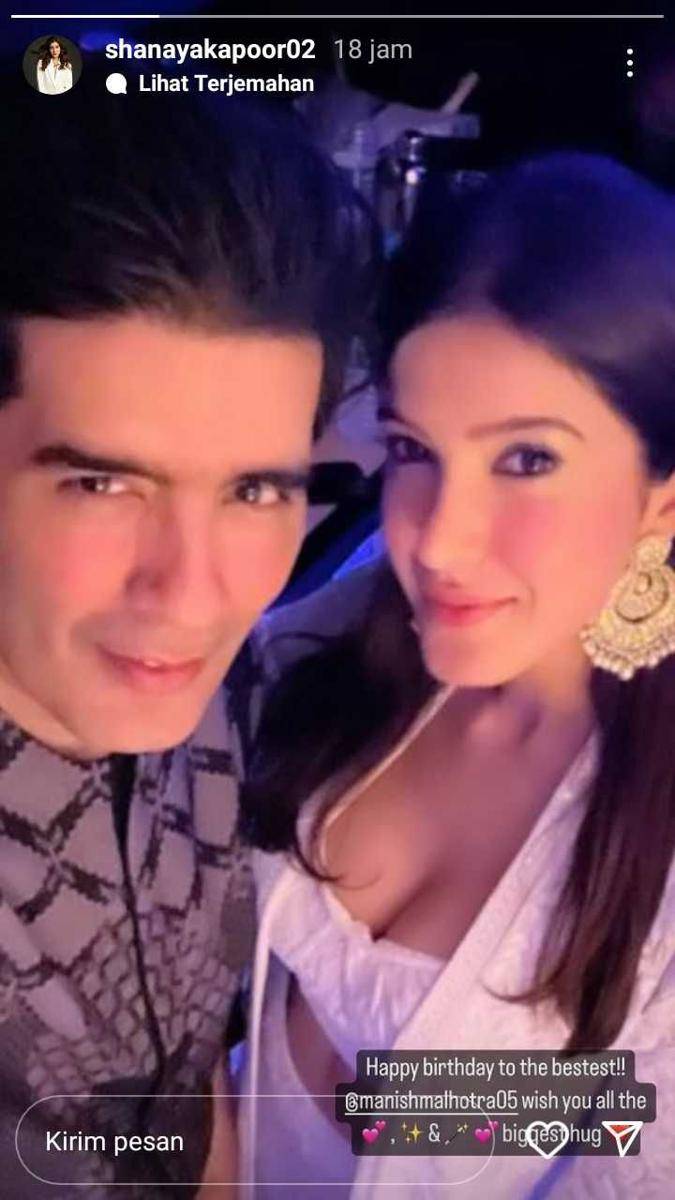 unggahan Shanaya Kapoor (instagram.com/shanayakapoor02)