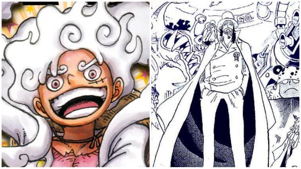 Gear 5 Luffy dan CP0. (Dok. Shueisha/One Piece)