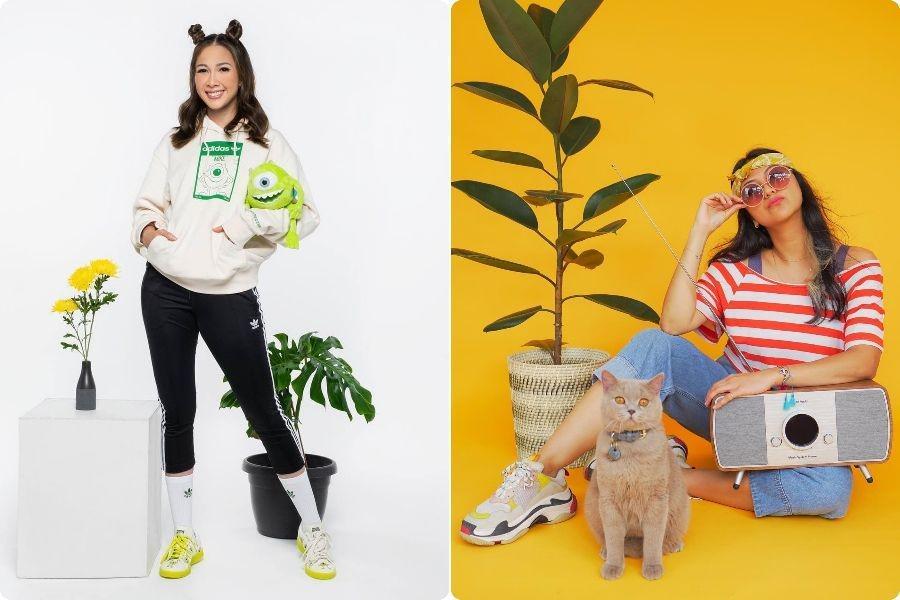 9 Adu Gaya Sporty Andrea Dian vs. Sharena Delon, Pencinta Olahraga