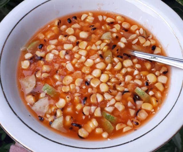 asinan jagung bakar Pak Sabur (instagram.com/sarapansiangmalam)