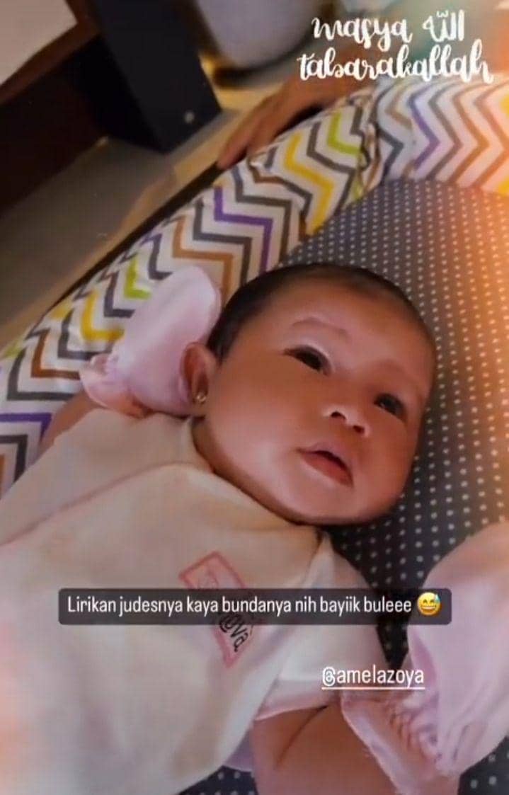 potret Amela Zoya anak Mad Kucil (instagram.com/fitriarasyidi)
