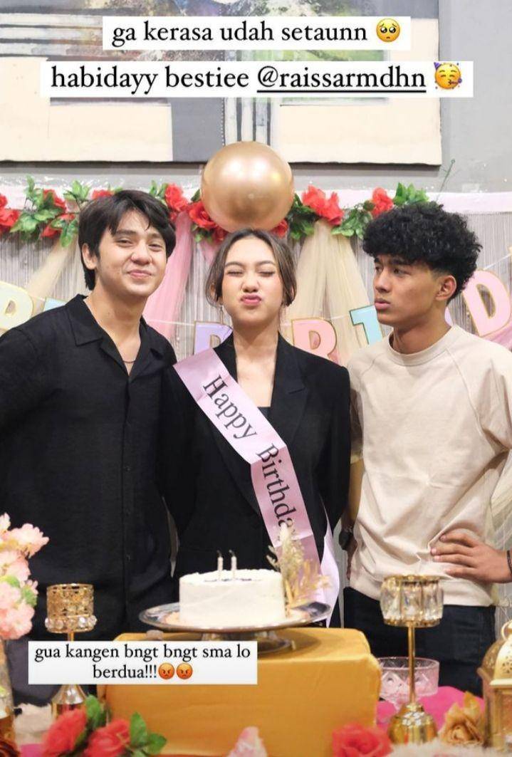 potret Arbani Yasiz rayakan ultah kekasihnya (instagram.com/rj.wn)