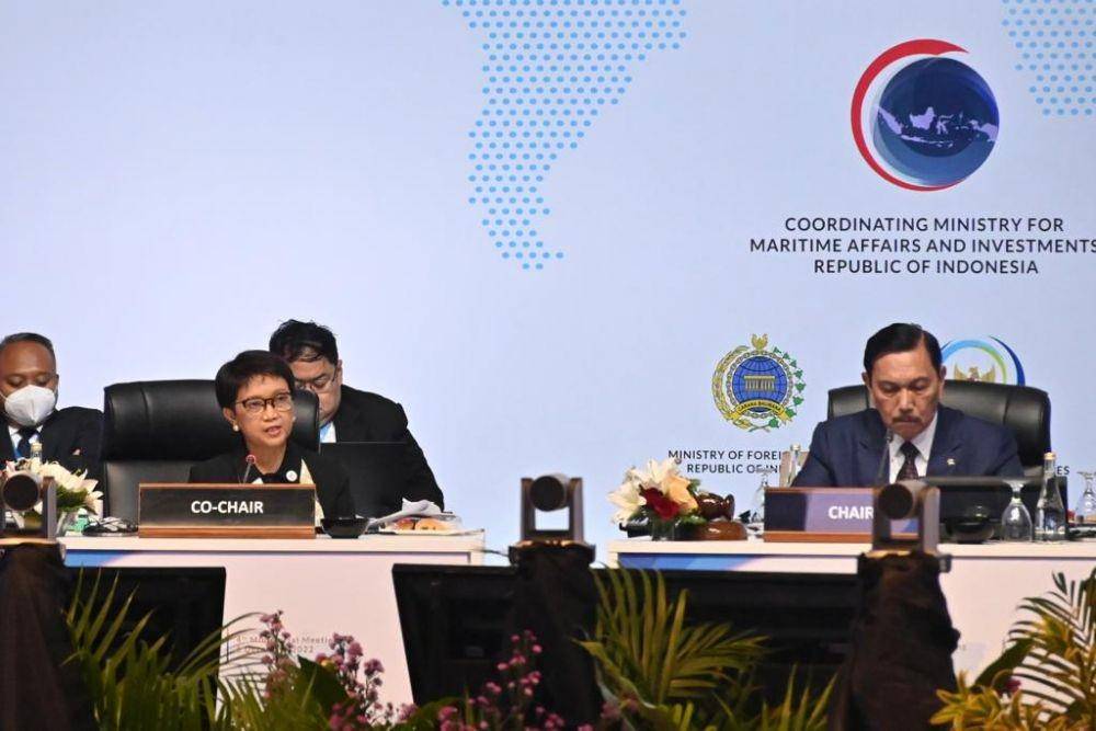 Menlu Retno Ajak Negara Pulau Kolaborasi Majukan Ekonomi Kelautan