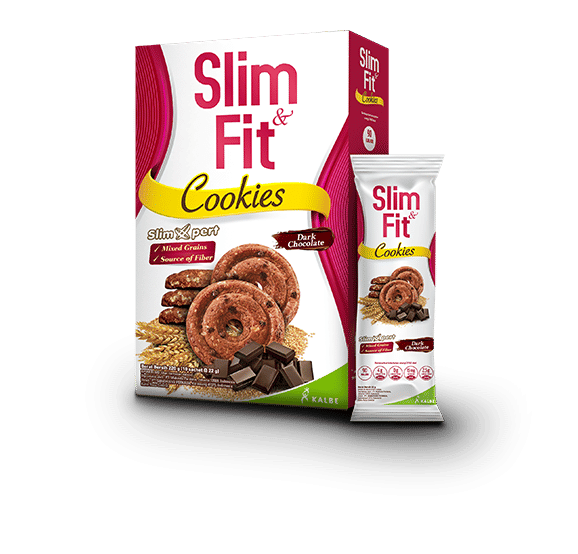 Slim & Fit Cookies Dark Chocolate (slimandfit.co.id)