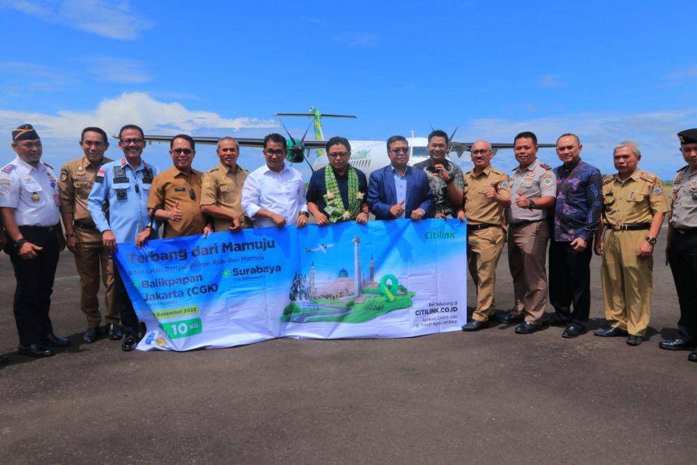 Maskapai penerbangan Citilink membuka tiga rute baru dari Bandara Sultan Aji Muhammad Sulaiman (SAMS) Sepinggan, Balikpapan, Kalimantan Timur. (dok. Citilink)