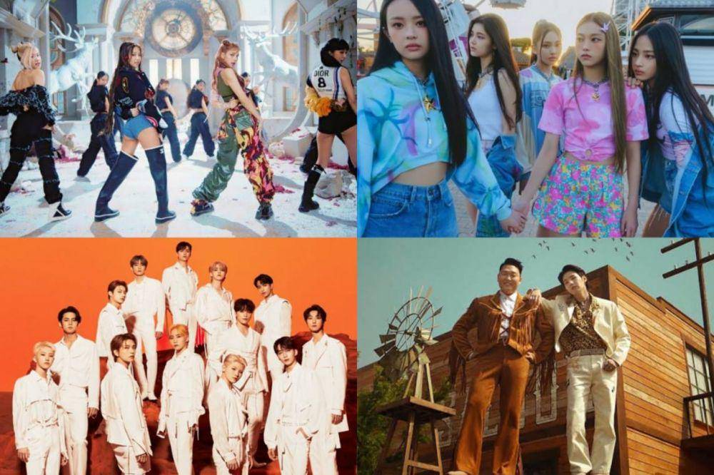 Deretan artis KPop yang masuk Top 100 Rolling Stone 2022. (Berbagai)