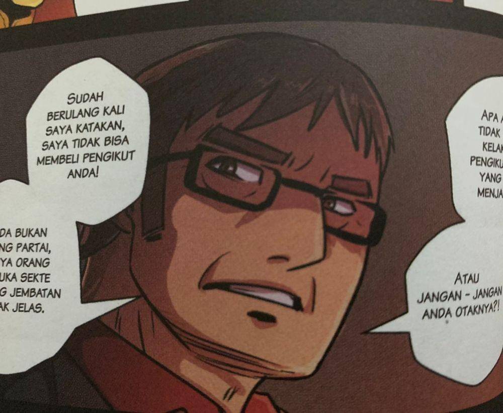 dok. Buku Gundala: Son of Lightning edisi Tirani Keadilan