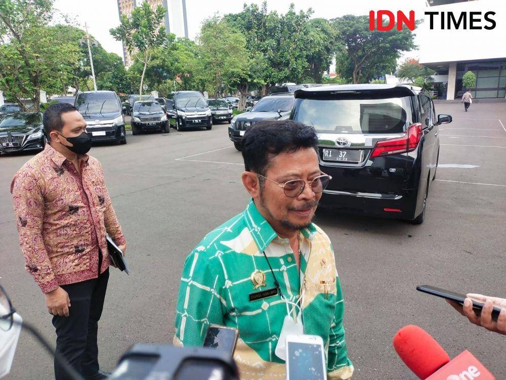 Menteri Pertanian, Syahrul Yasin Limpo (IDN Times/Ilman Nafi'an)