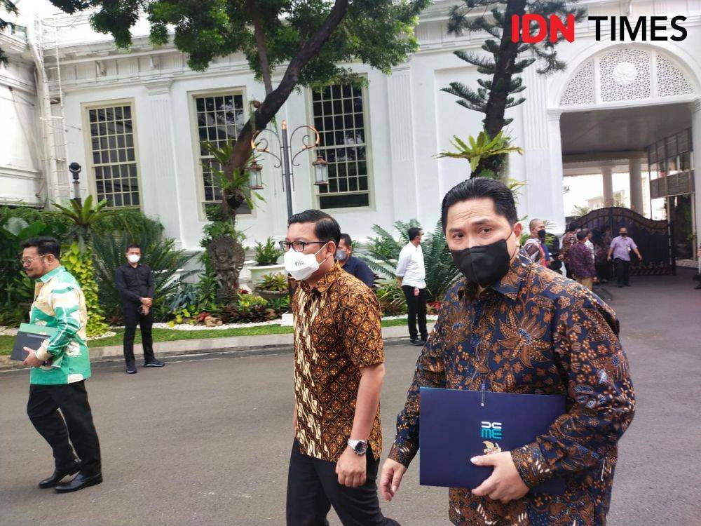 Menteri BUMN, Erick Thohir (IDN Times/Ilman Nafi'an)