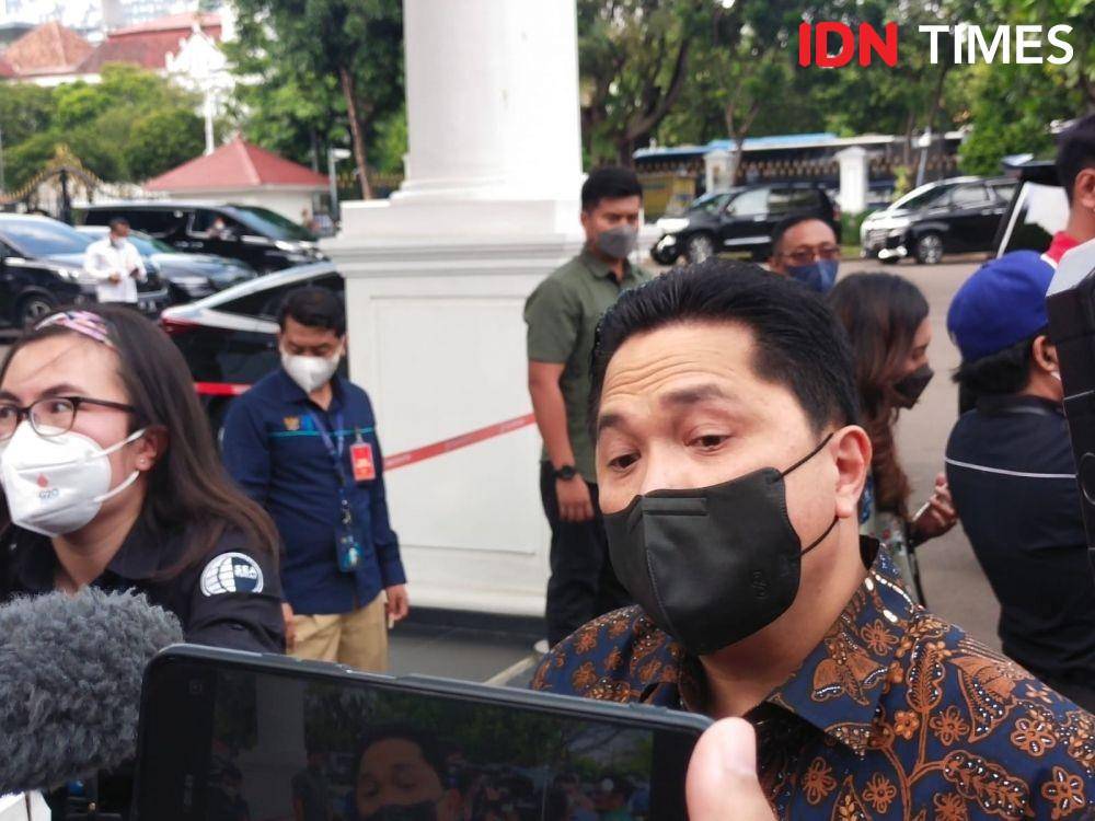 Menteri BUMN, Erick Thohir (IDN Times/Ilman Nafi'an)