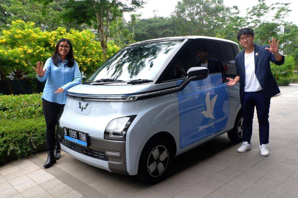 Wuling Air ev menjadi hadiah utama Gebyar Traveloka (dok. Wuling)