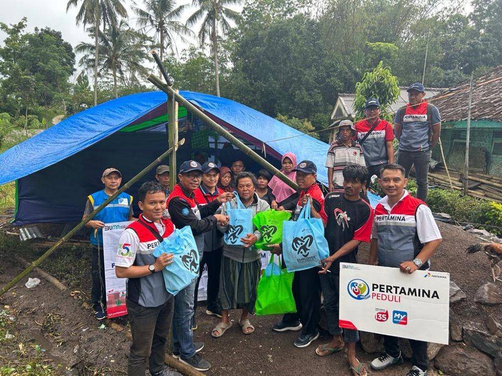 PT Kilang Pertamina Internasional (KPI) Unit Balikpapan  menggalang dana membantu para korban gempa bumi di Kabupaten Cianjur Jawa Barat. Foto Pertamina