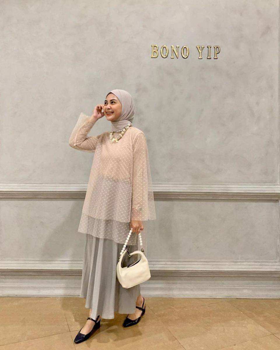 Outfit kondangan simple. (instagram.com/diantyy.a)