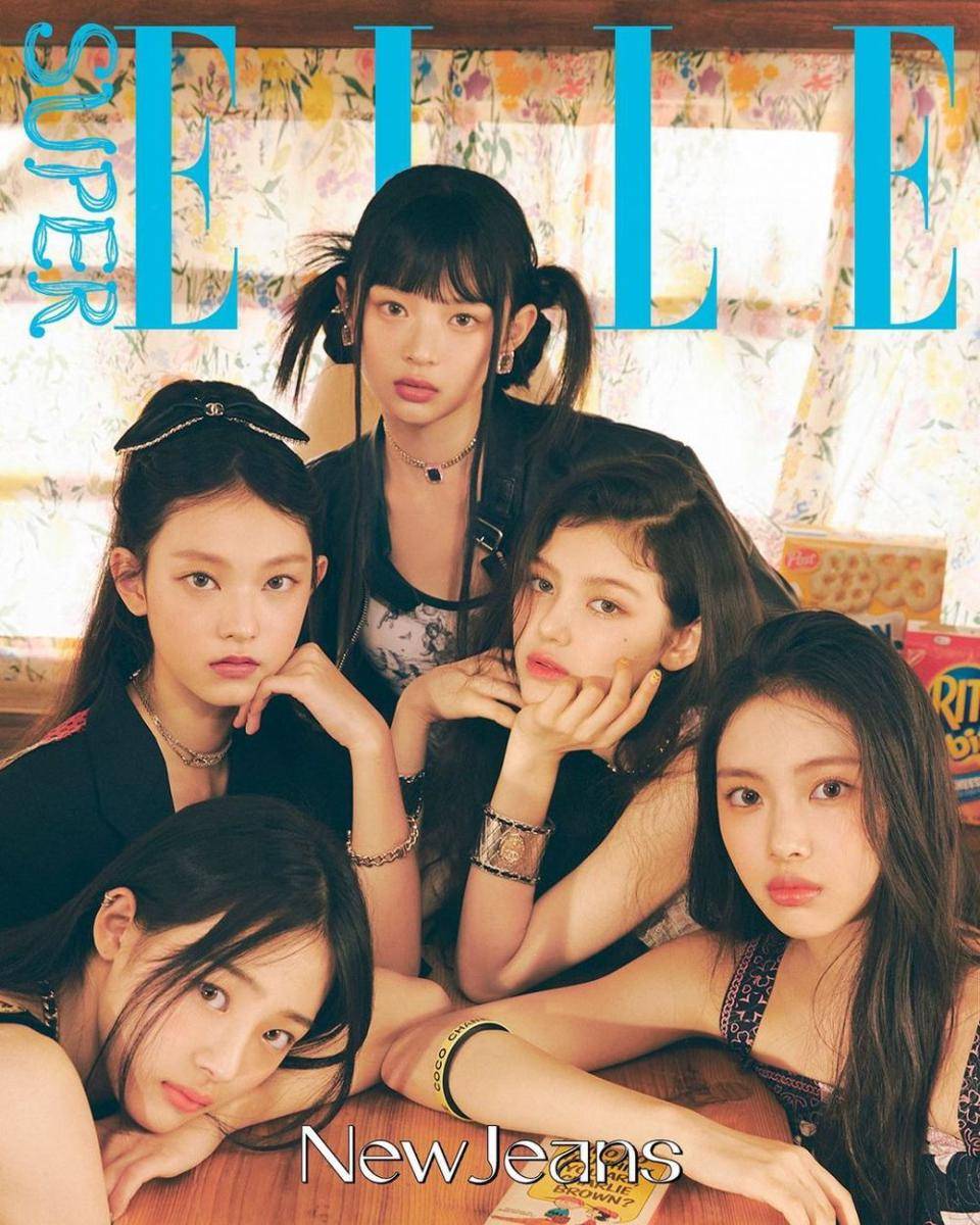 NewJeans untuk majalah Elle Korea (instagram.com/ellekorea)