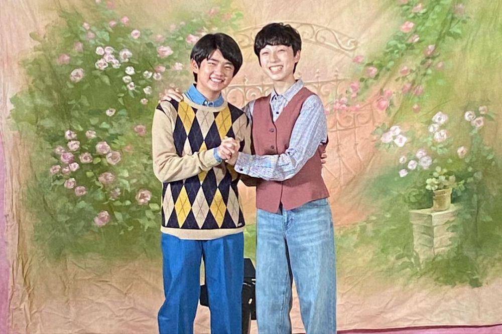 Kim Kang Hoon dan Cha Sung Je di balik layar Reborn Rich (instagram.com/sung_je_07)