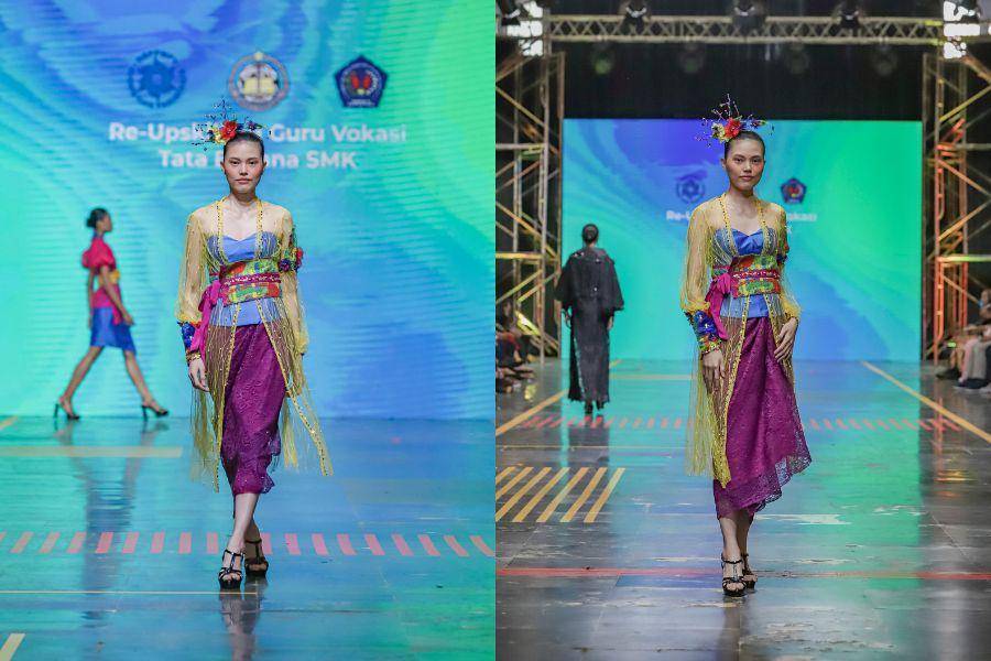 Kebaya Modifikasi dari Re-Upskilling (dok. Spotlight 2022)