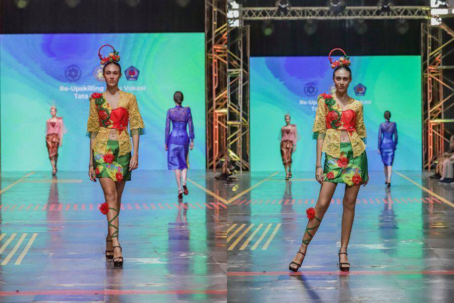 Kebaya Modifikasi dari Re-Upskilling (dok. Spotlight 2022)