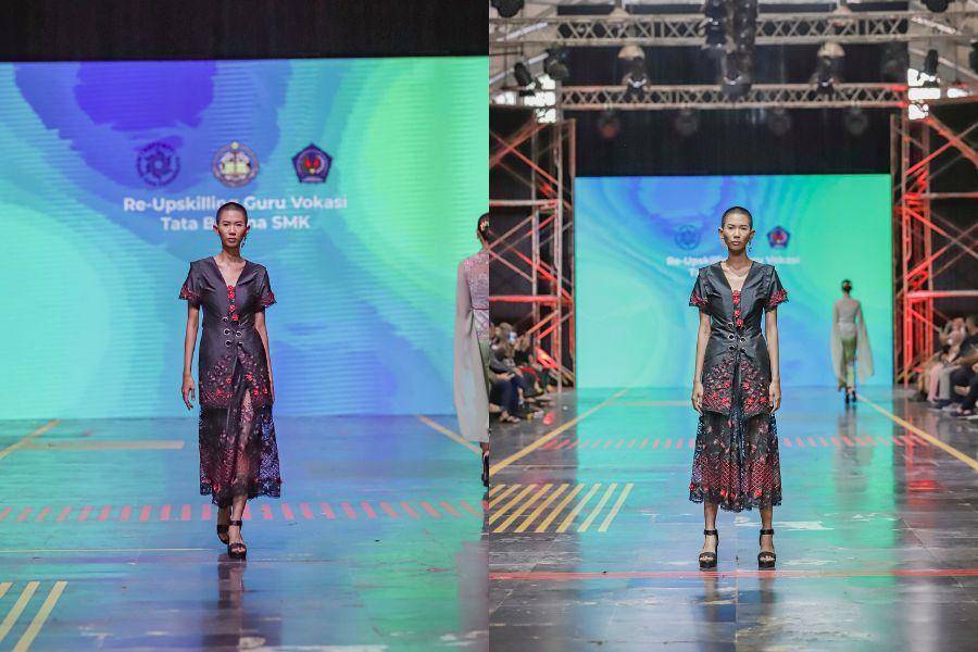 Kebaya Modifikasi dari Re-Upskilling (dok. Spotlight 2022)