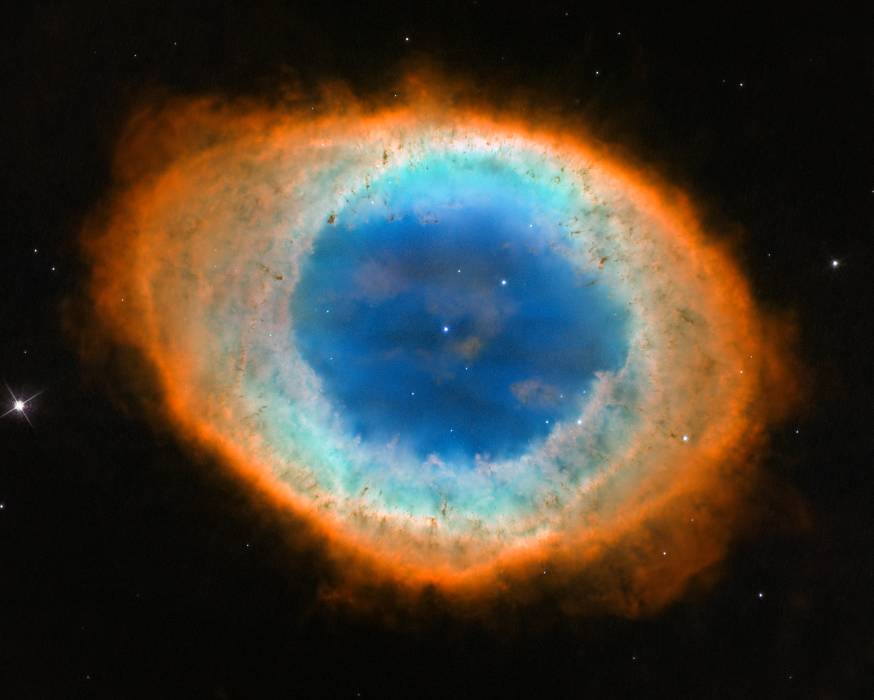 ilustrasi The Ring Nebula (nasa.gov)