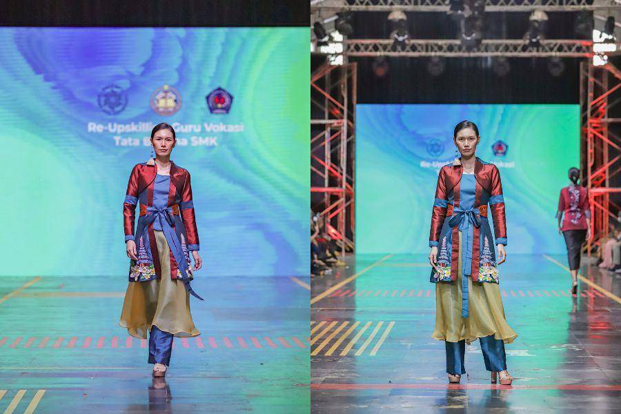 Kebaya Modifikasi dari Re-Upskilling (dok. Spotlight 2022)