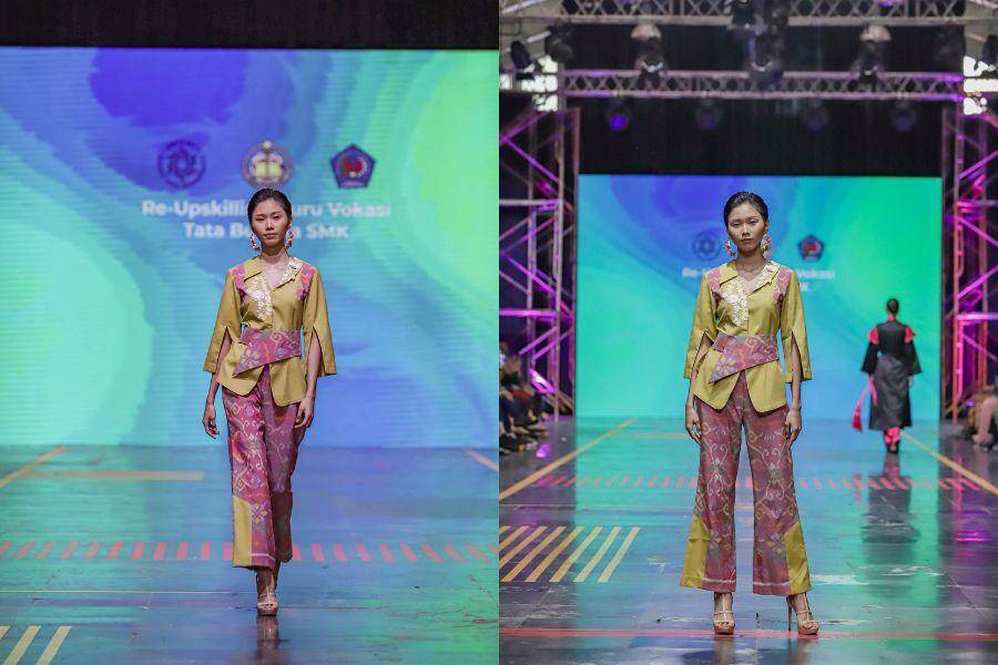 Kebaya Modifikasi dari Re-Upskilling (dok. Spotlight 2022)