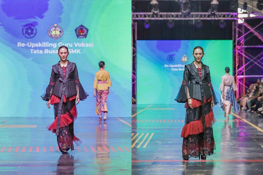 Kebaya Modifikasi dari Re-Upskilling (dok. Spotlight 2022)
