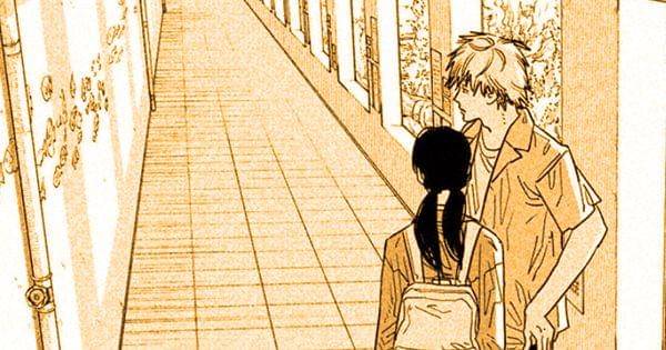 Denji dan Asa terjebak di akuarium (Dok. Shueisha / Chainsaw Man)